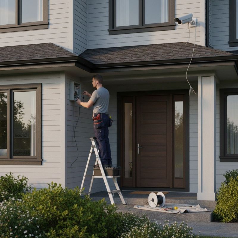 Local Home Security Repair pros at work